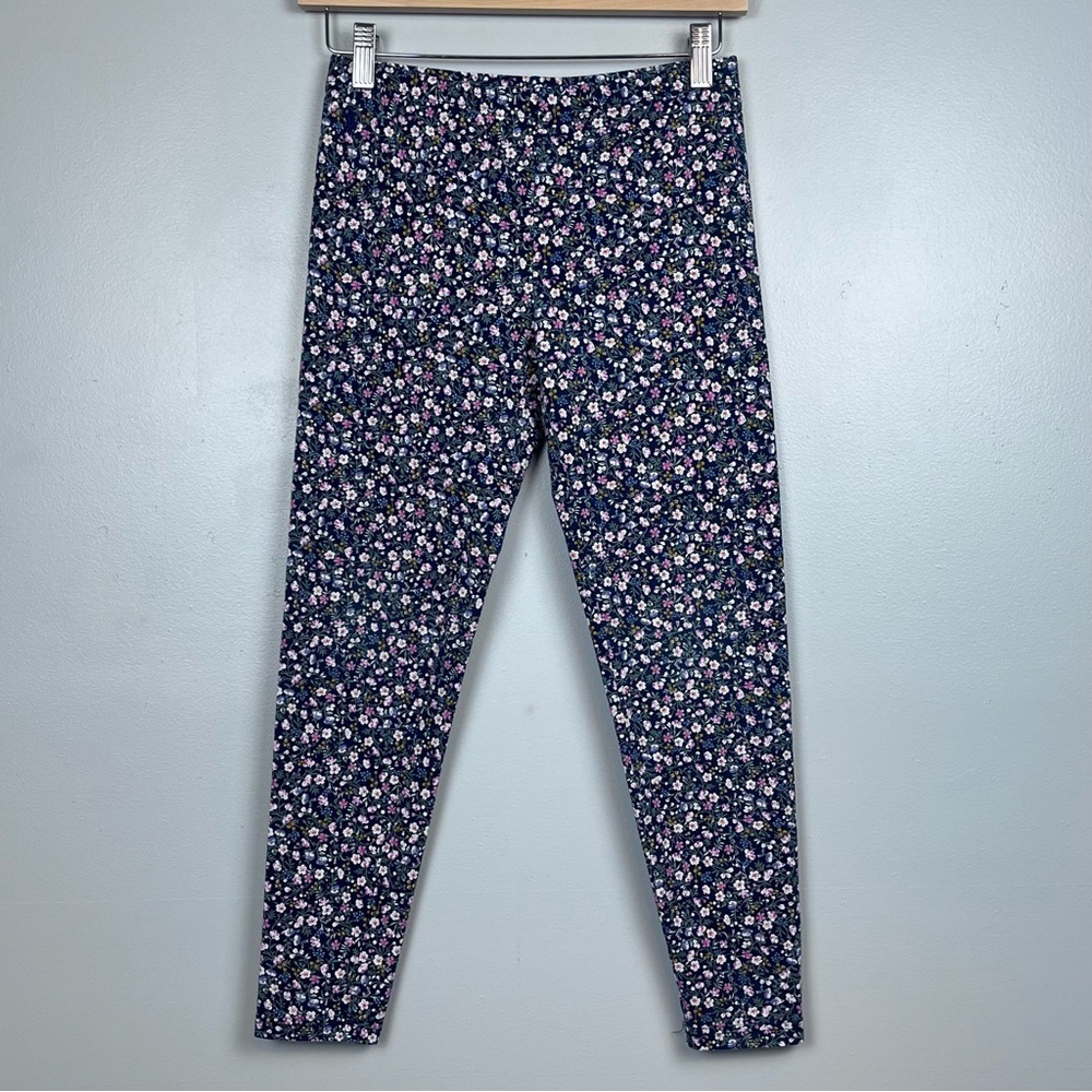 Polo Ralph Lauren Youth Girls Floral Pattern Leggings Size 12 -14; Pony, Preppy